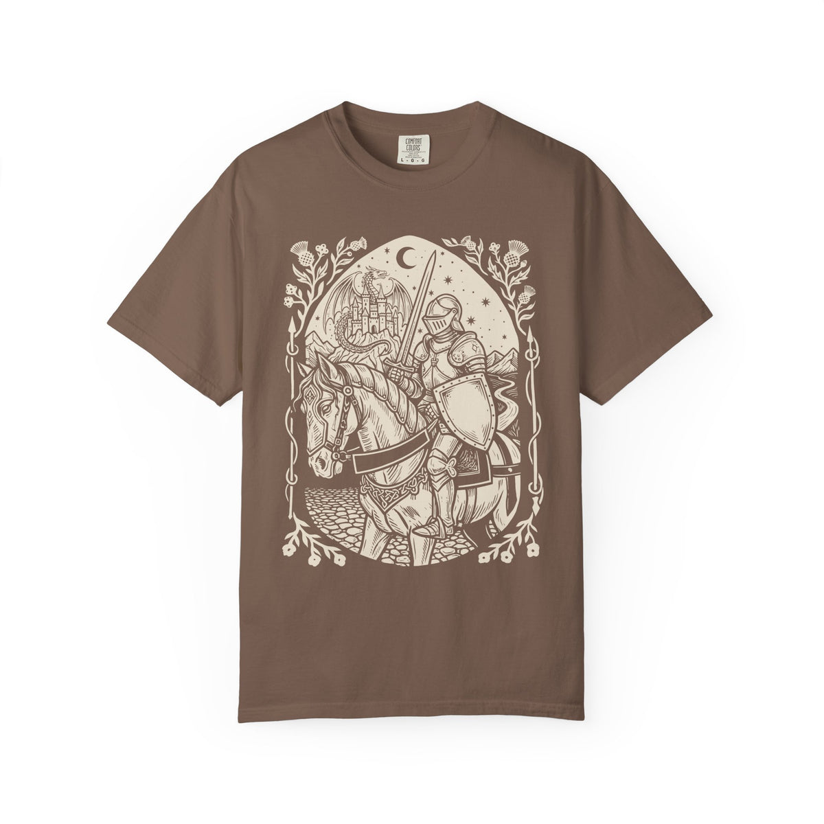 Woodcut Knight T-Shirt