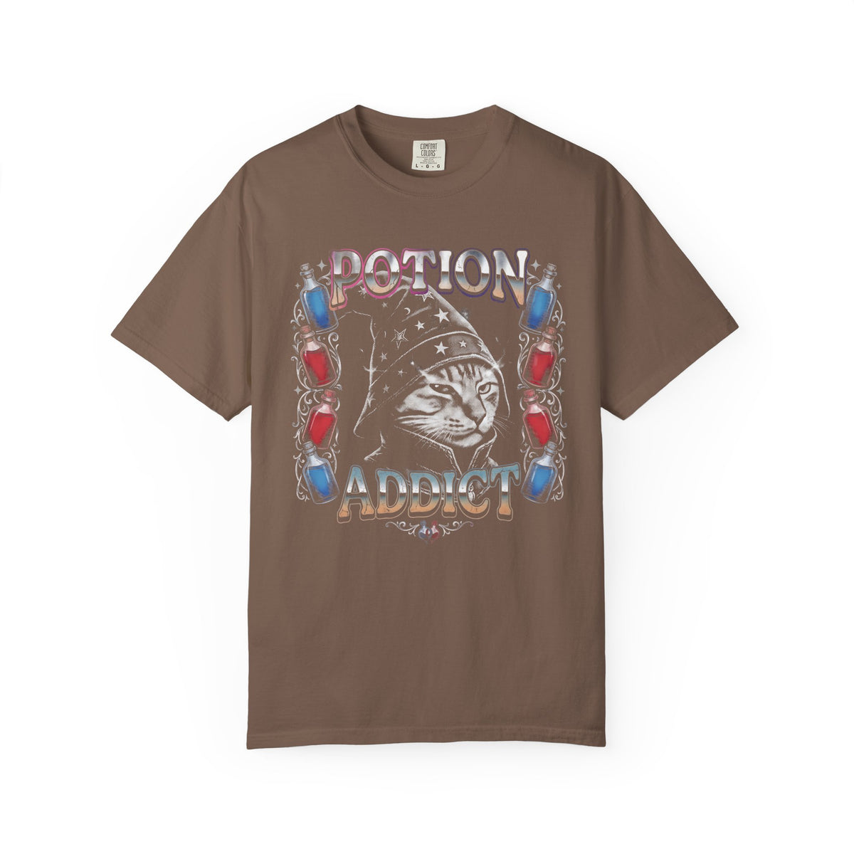 Potion Wizard Cat T-Shirt