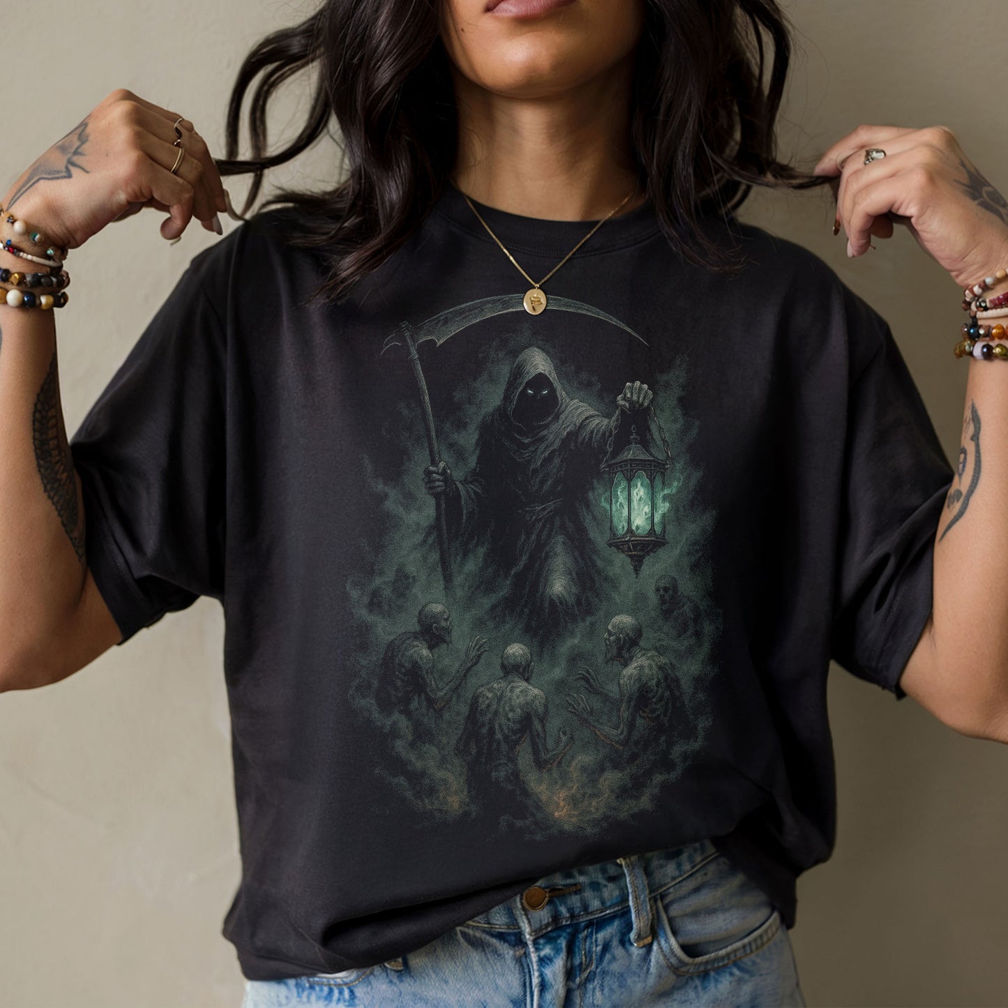 The Soul Keeper Dark Fantasy T-Shirt