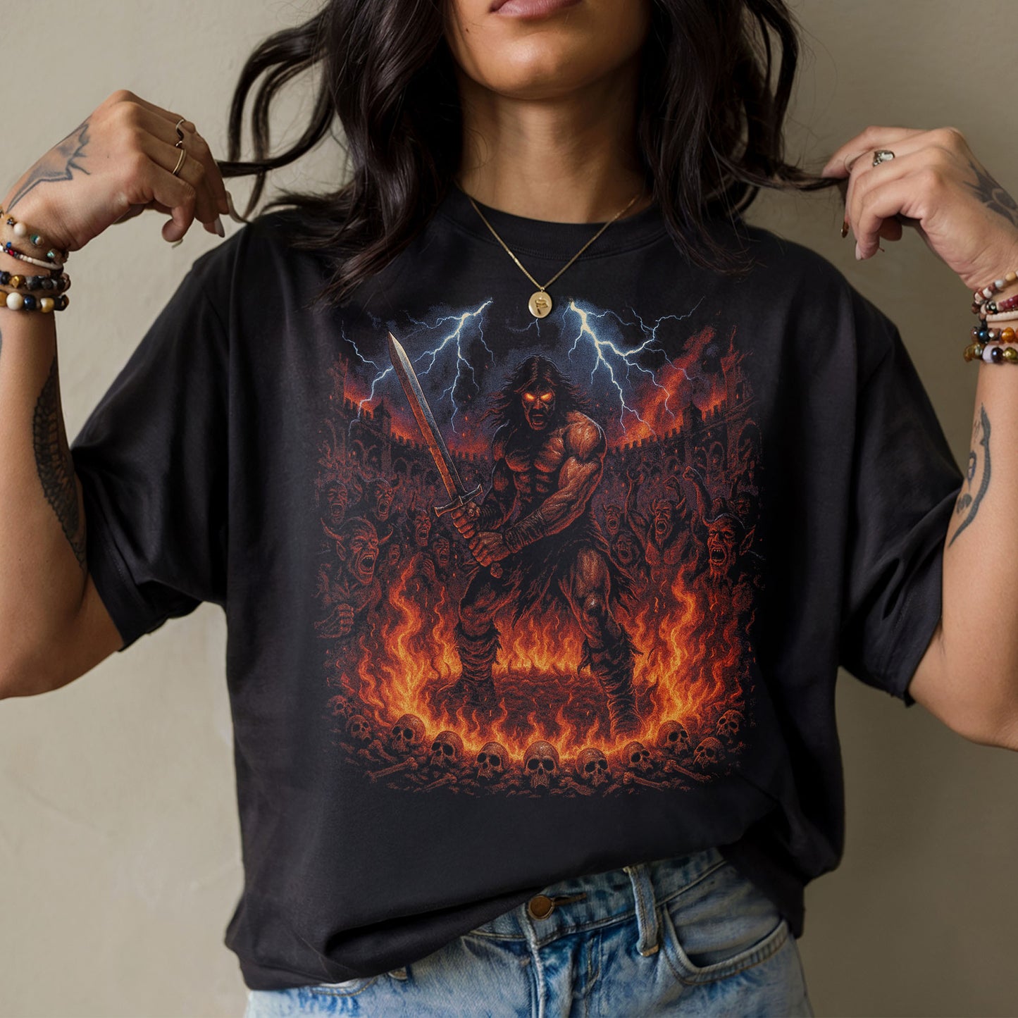 Arena of the Damned Dark Fantasy T-Shirt