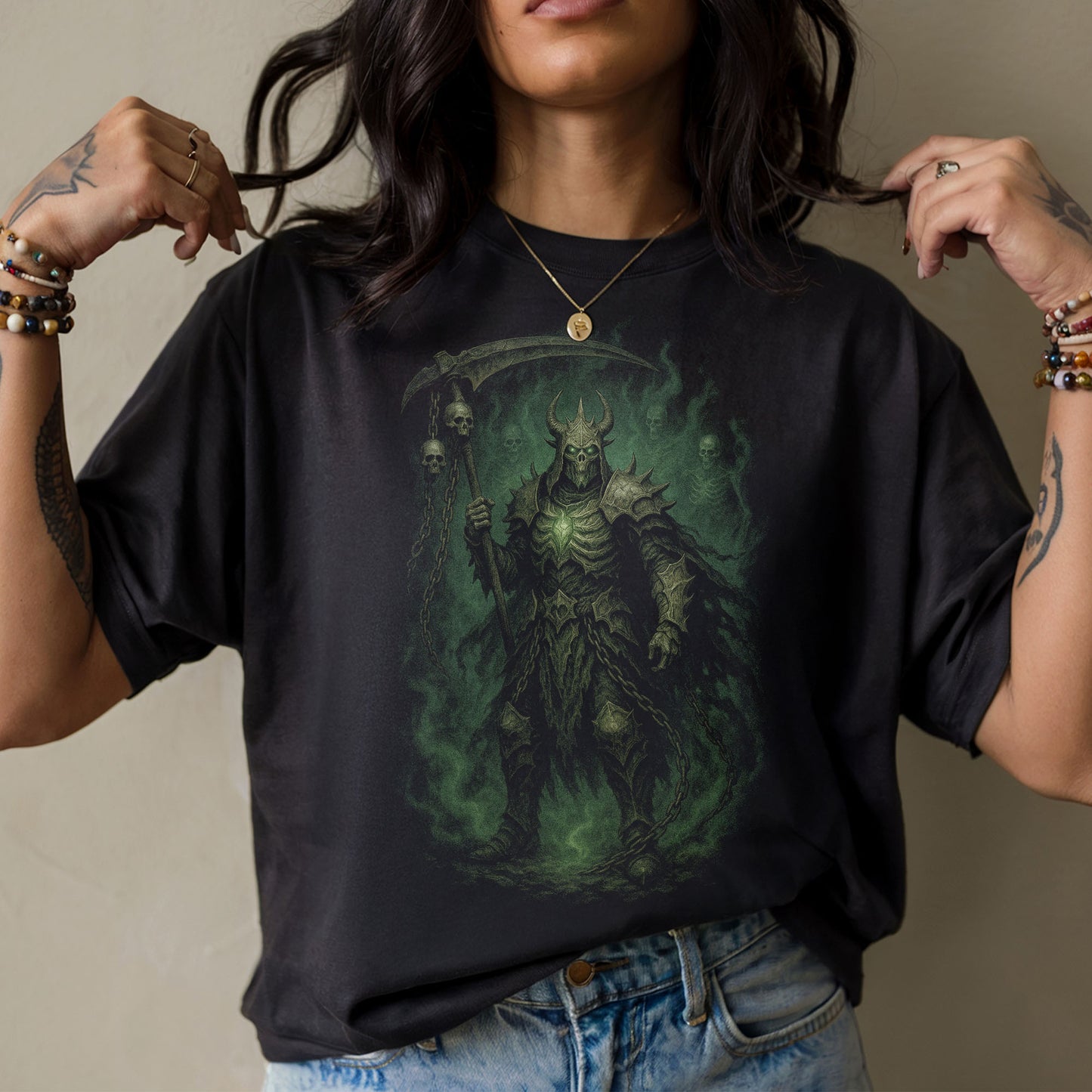 The Soul Reaper Dark Fantasy T-Shirt