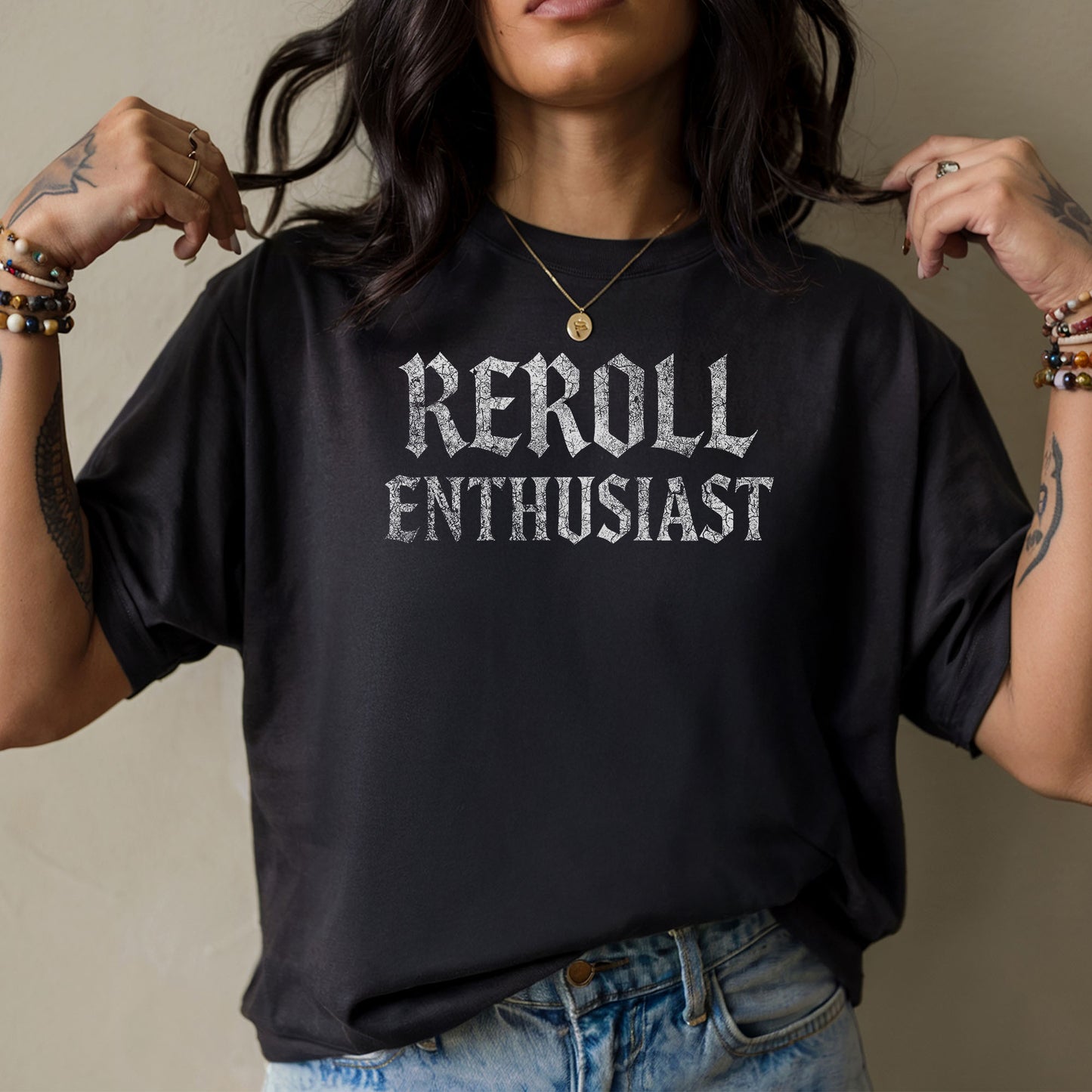 Reroll Enthusiast ARPG Gamer T-Shirt