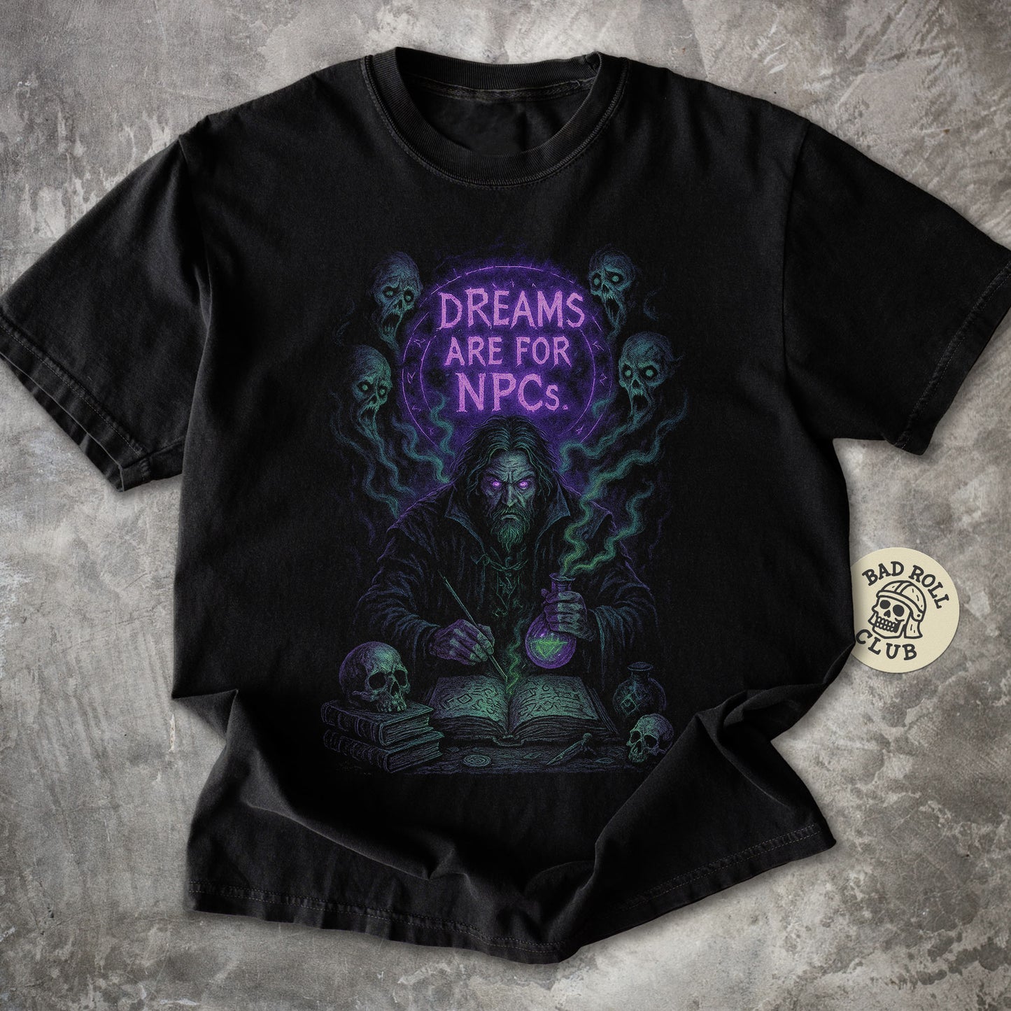 Void Scholar ARPG Gamer T-Shirt