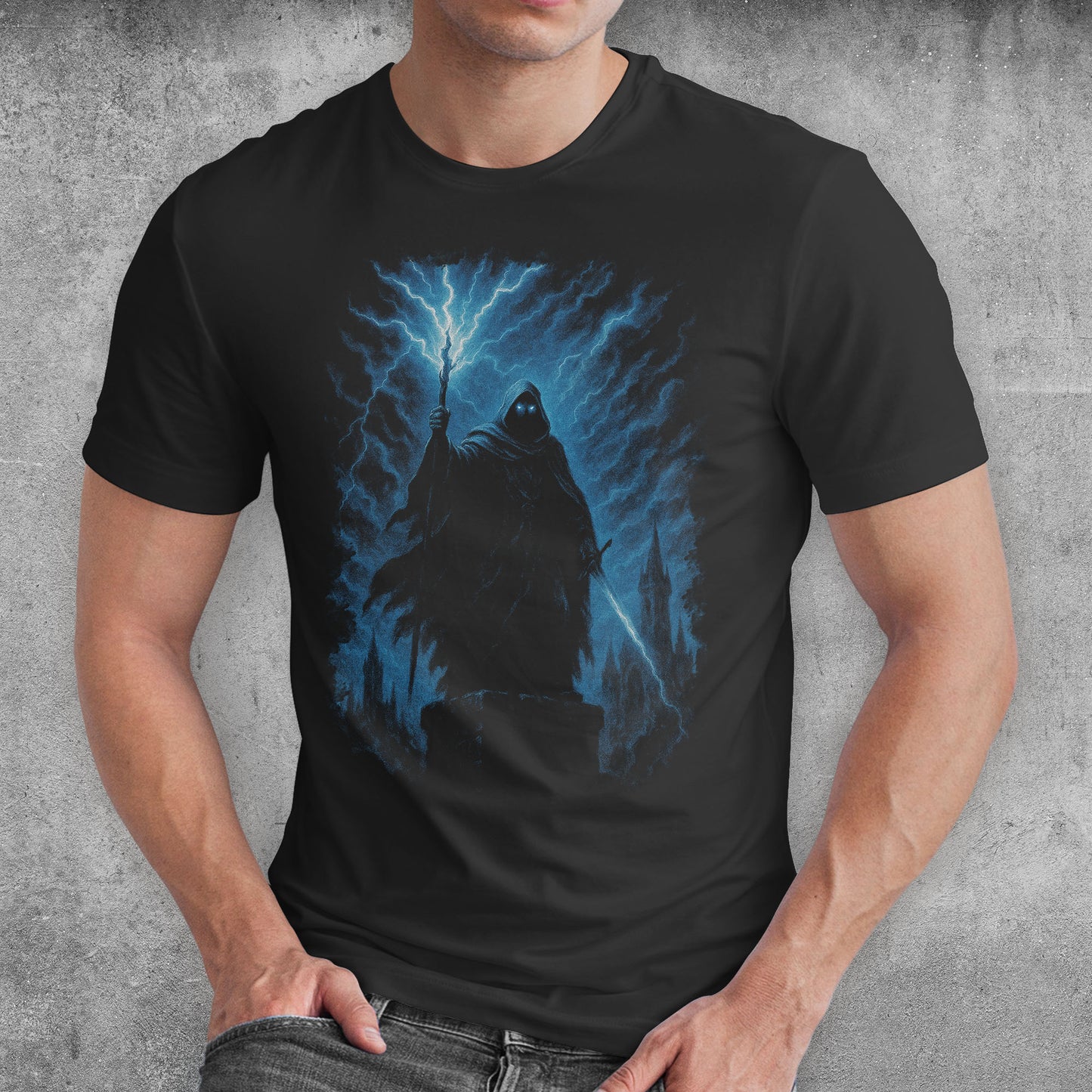 Stormcaller Dark Fantasy T-Shirt