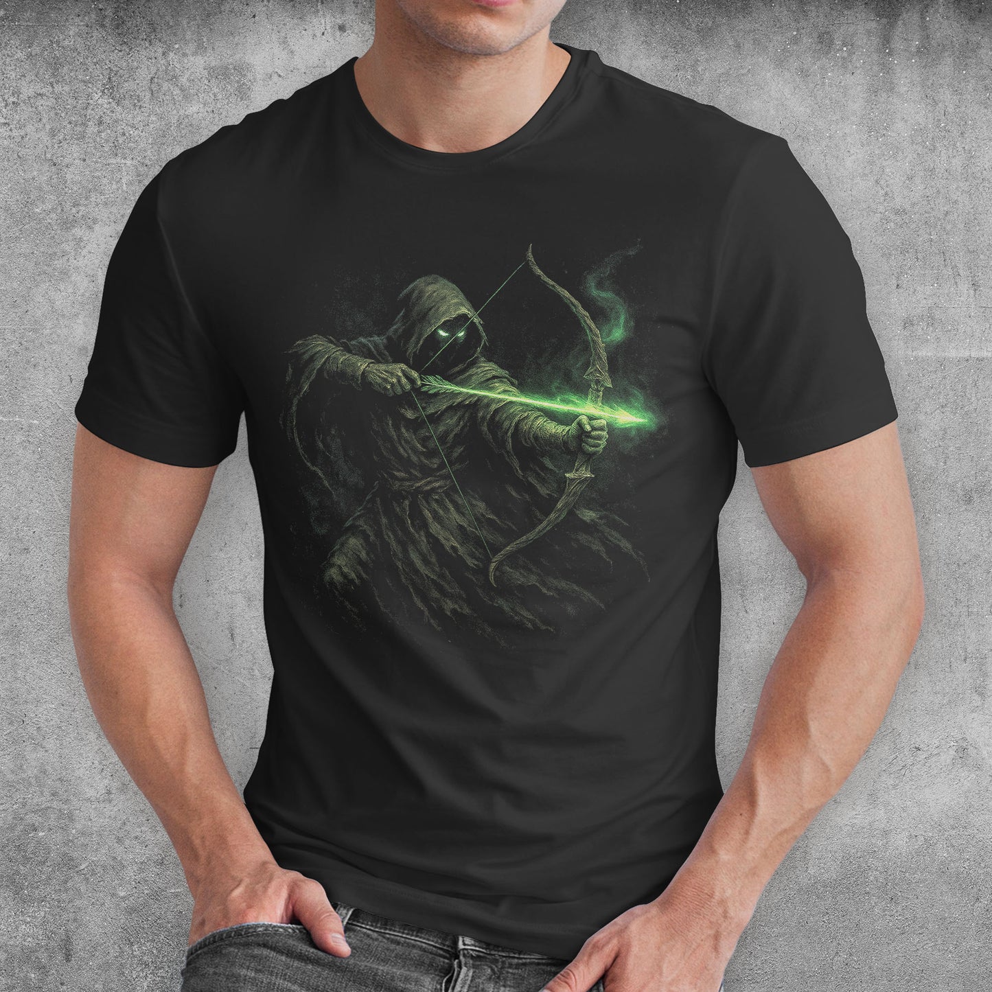 Shadow Hunter Dark Fantasy T-Shirt