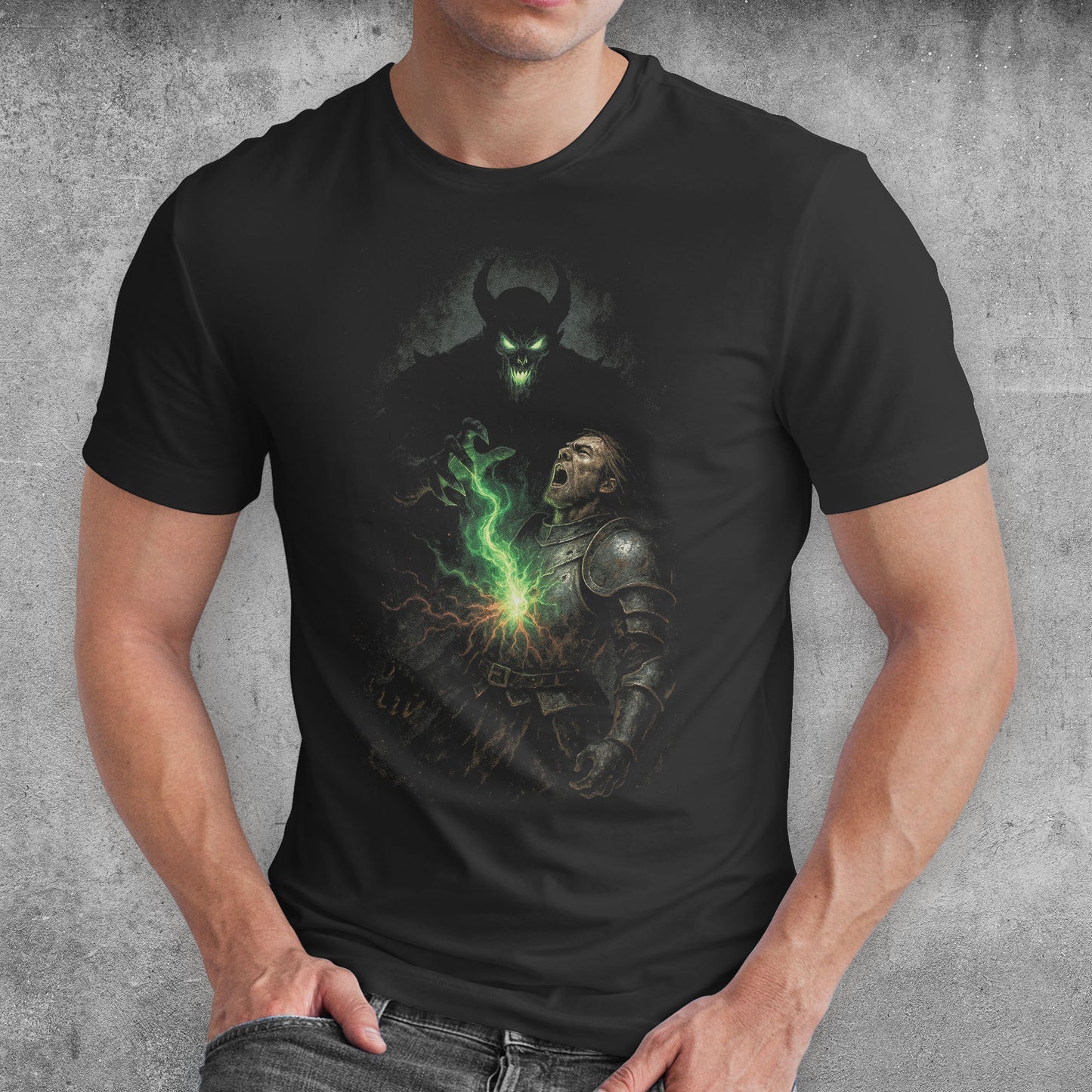 The Soul Drainer Dark Fantasy T-Shirt
