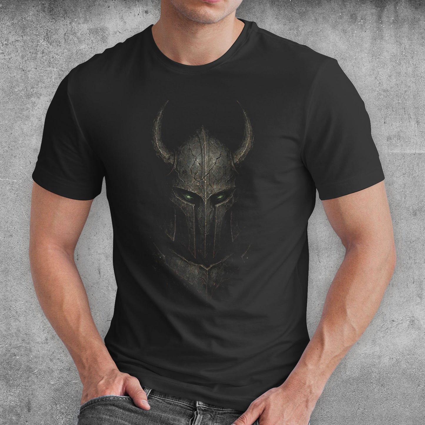 The Iron Warden Dark Fantasy T-Shirt