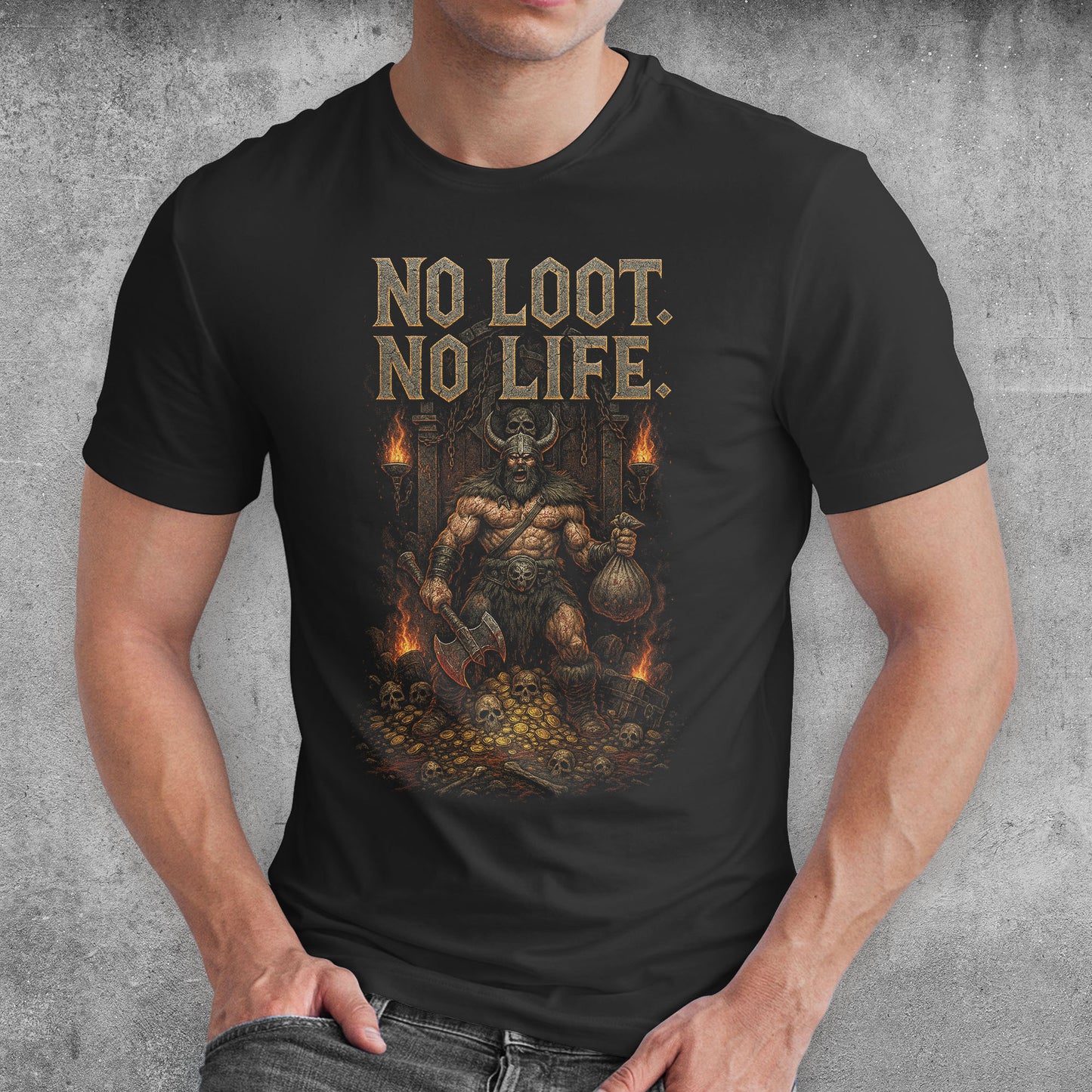 Loot Lord ARPG Gamer T-Shirt