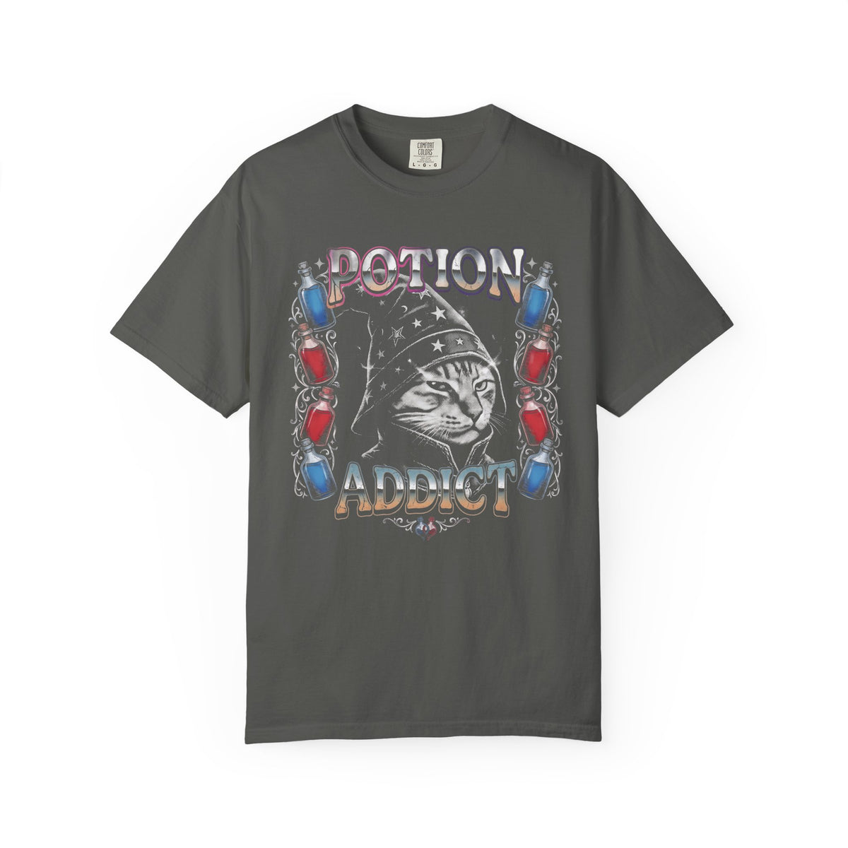 Potion Wizard Cat T-Shirt