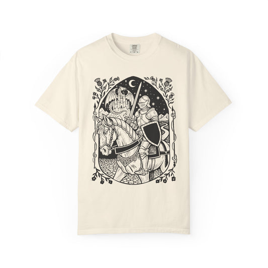 Woodcut Knight T-Shirt