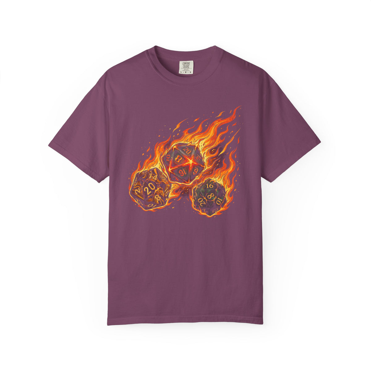 Flaming Dice T-Shirt