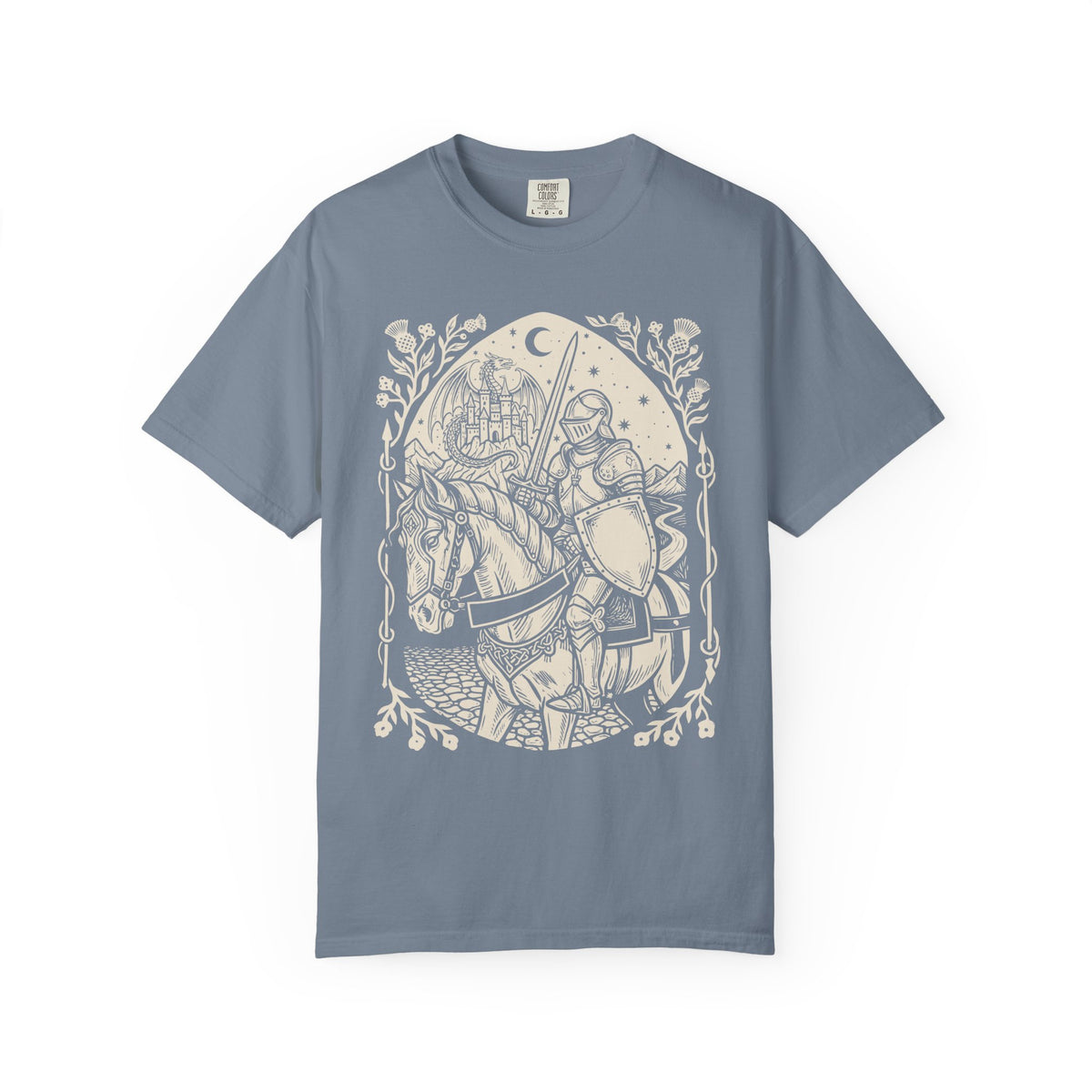 Woodcut Knight T-Shirt