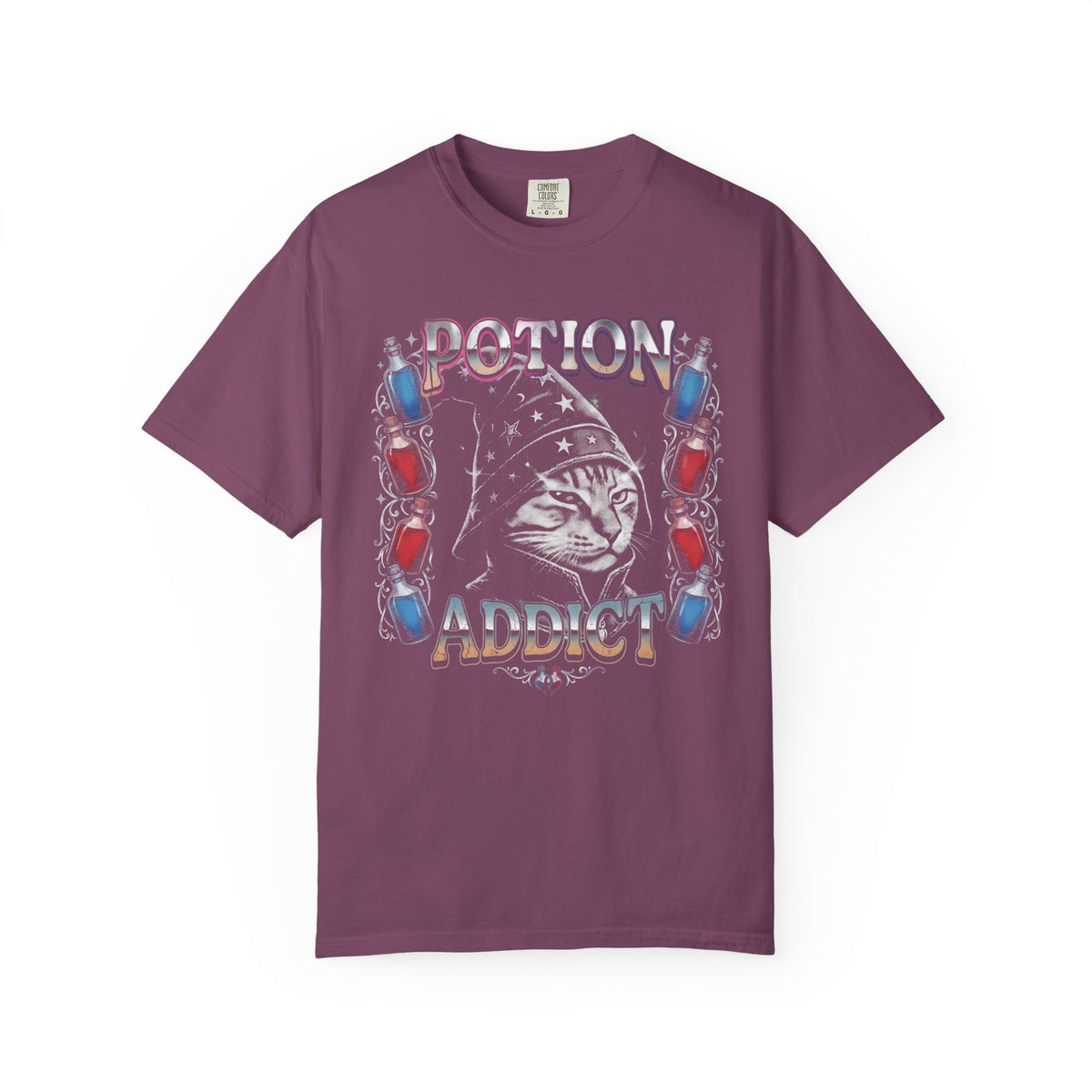 Potion Wizard Cat T-Shirt