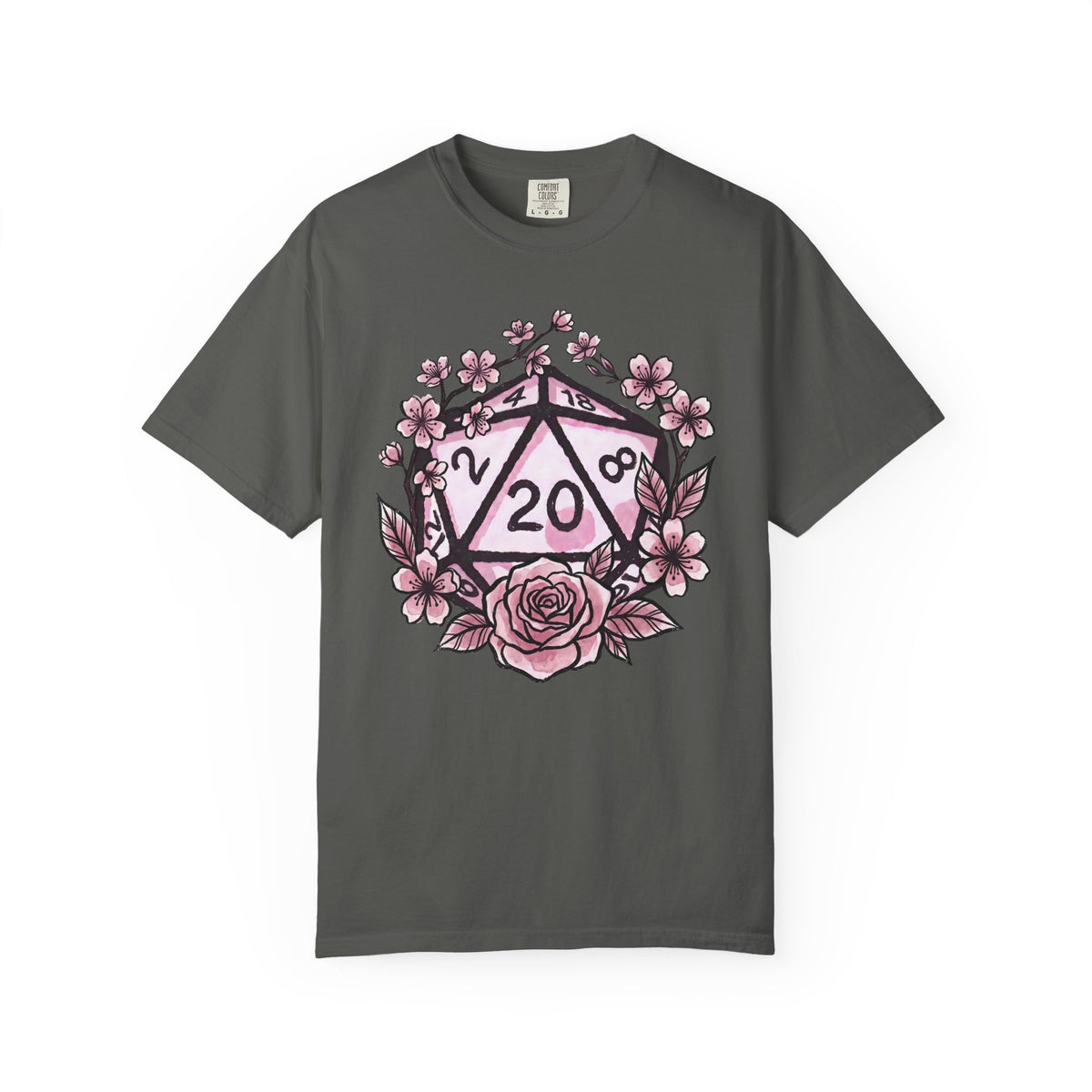 Floral D20 T-Shirt