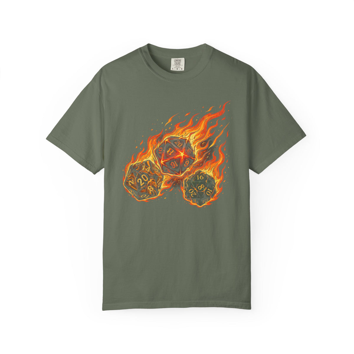 Flaming Dice T-Shirt