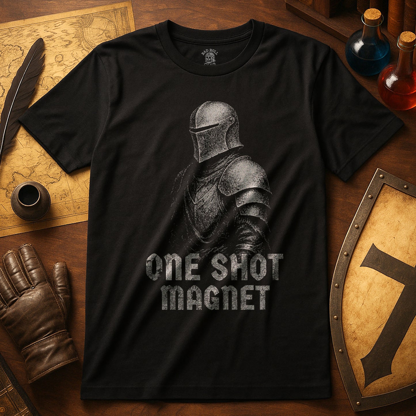 Grunge Paladin Armor T-Shirt