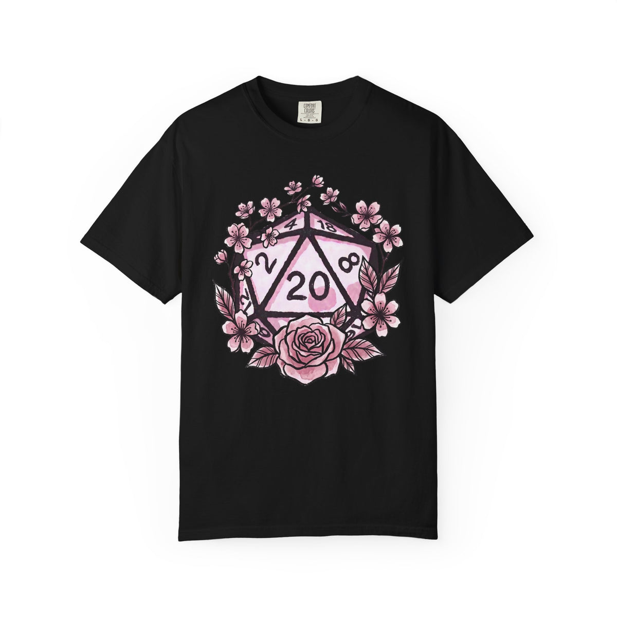 Floral D20 T-Shirt