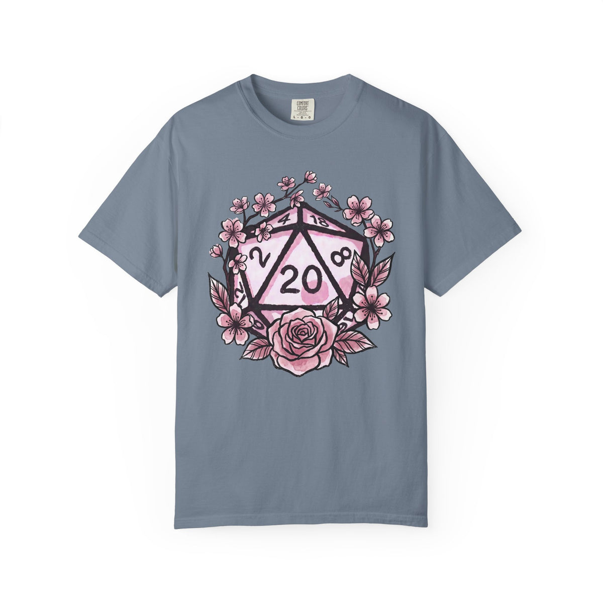 Floral D20 T-Shirt