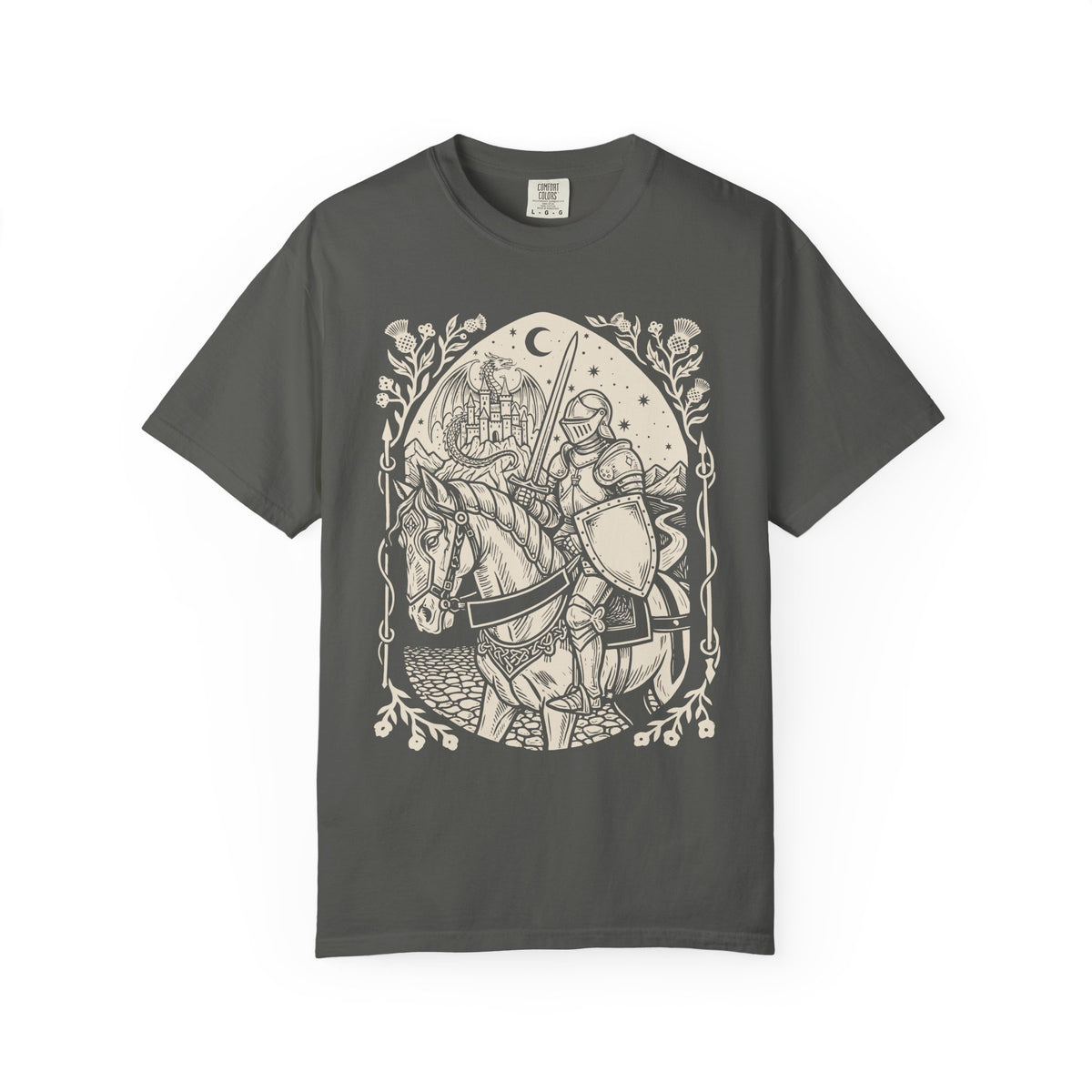 Woodcut Knight T-Shirt