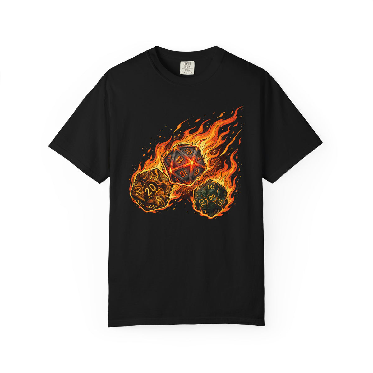 Flaming Dice T-Shirt