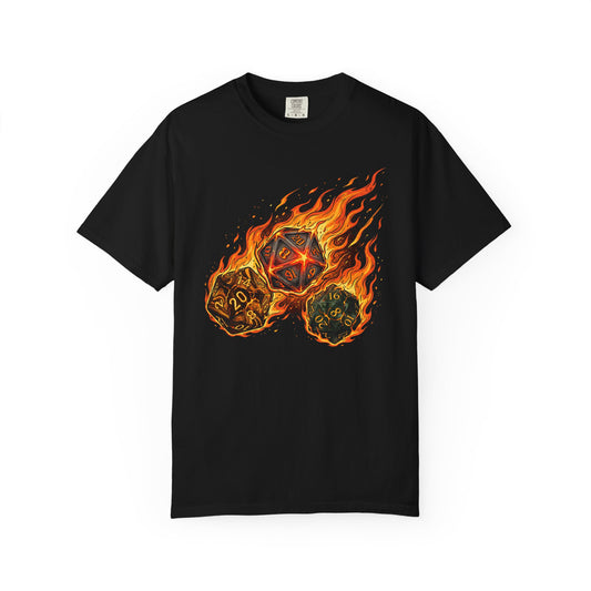 Flaming Dice T-Shirt