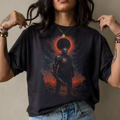 Eclipse Knight Dark Fantasy T-Shirt