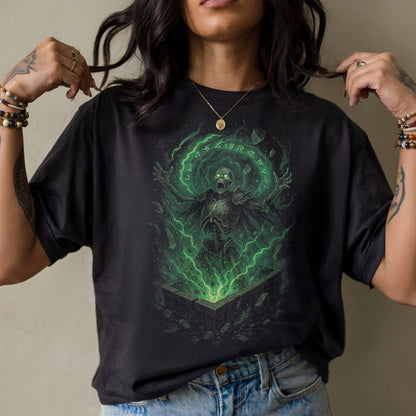 The Cursed Resurrection Dark Fantasy T-Shirt