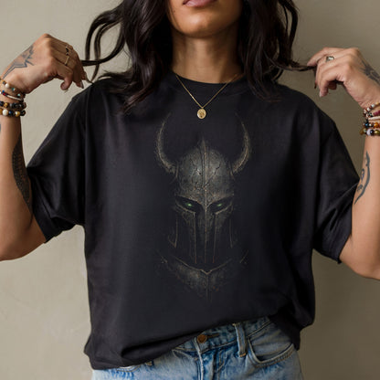 The Iron Warden Dark Fantasy T-Shirt