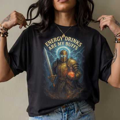 Bloodforged Knight ARPG Gamer T-Shirt