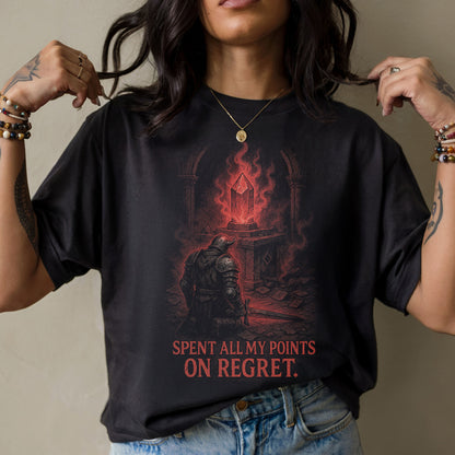 Regret Crystal ARPG Gamer T-Shirt
