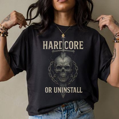 Skull Sword Chain T-Shirt