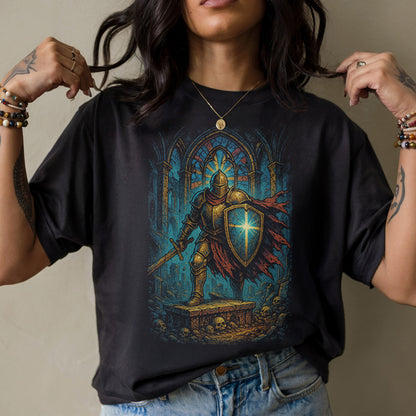 Cathedral Paladin Knight T-Shirt