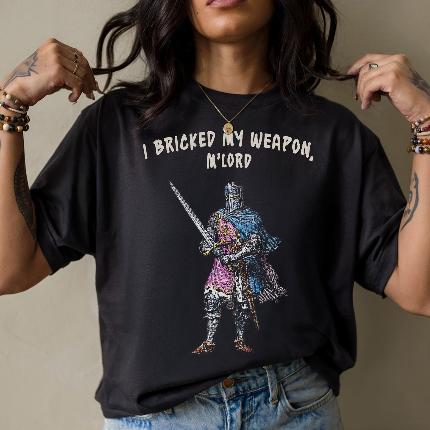 Medieval Knight Upgrade Fail T-Shirt