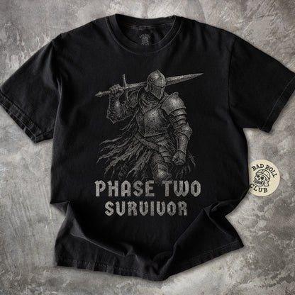 Grunge Knight Warrior T-Shirt