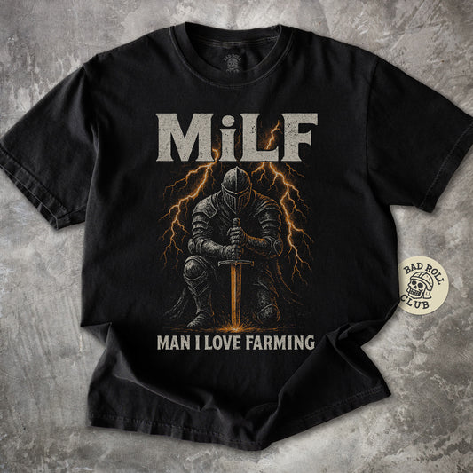 Knight Farming Meme T-Shirt