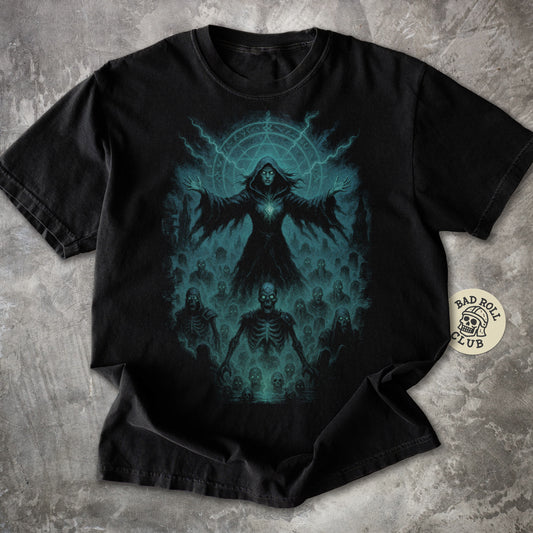 Undead Summoner Dark Fantasy T-Shirt
