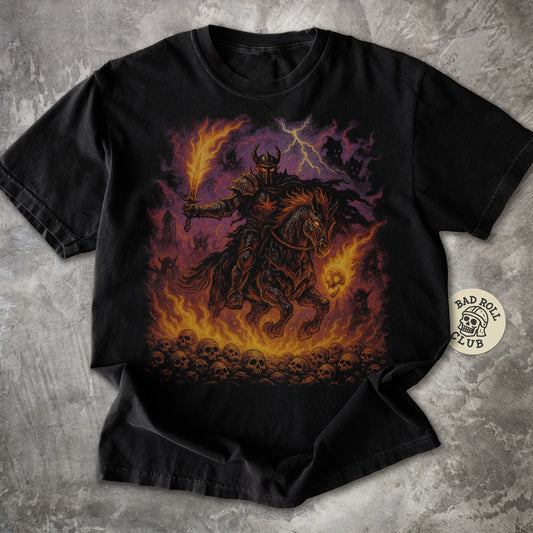 Hellrider Dark Fantasy T-Shirt