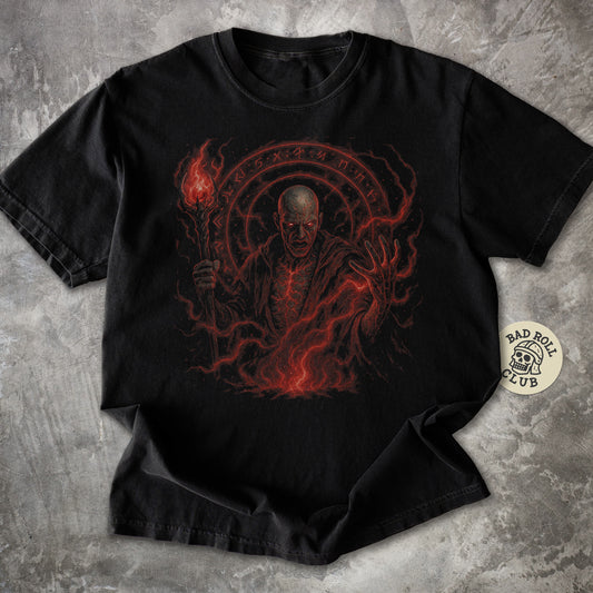 Blood Mage Dark Fantasy T-Shirt