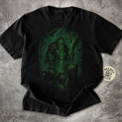 Elder Druid Dark Fantasy T-Shirt