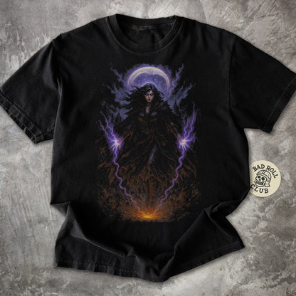 The Void Enchantress Dark Fantasy T-Shirt