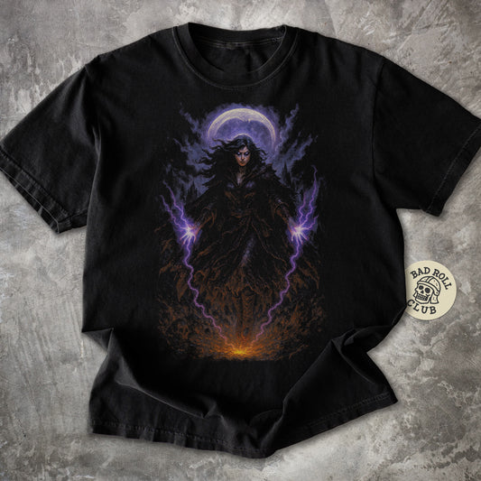 The Void Enchantress Dark Fantasy T-Shirt