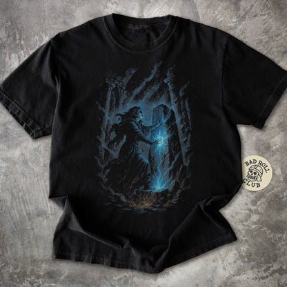 The Arcane Seeker Dark Fantasy T-Shirt