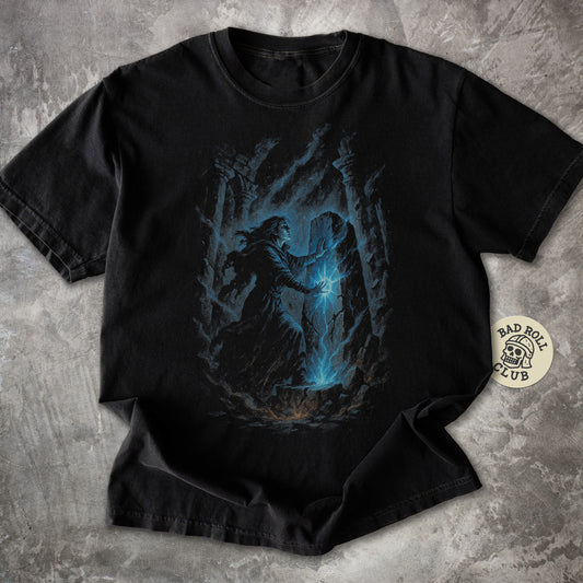 The Arcane Seeker Dark Fantasy T-Shirt