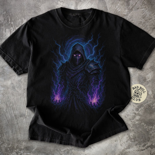 The Shadow Arcanist Dark Fantasy T-Shirt