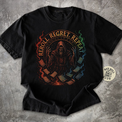 Cursed Mage ARPG Gamer T-Shirt