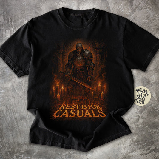 Undying Warrior ARPG Gamer T-Shirt