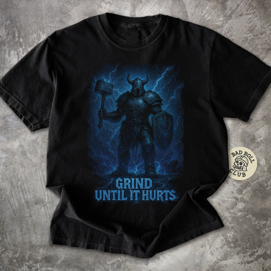 Stormforged Knight ARPG Gamer T-Shirt