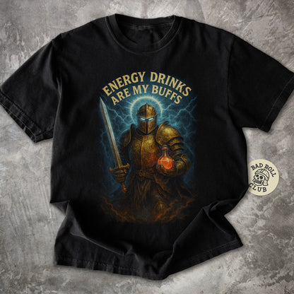 Bloodforged Knight ARPG Gamer T-Shirt