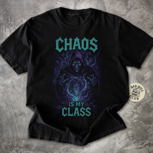 Chaos Mage ARPG Gamer T-Shirt