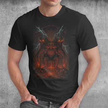 Throne of Hell Dark Fantasy T-Shirt